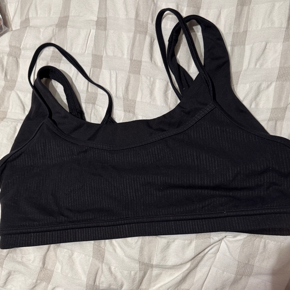 Lululemon Athletica Black Sports Bra - Picture 1 of 3